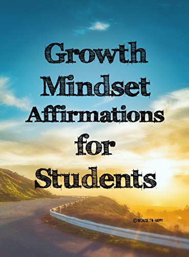 Product Cover Growth Mindset Positive Affirmation Cards for Students - Encourage and Inspire Students of Any Age to Develop a Growth Mindset