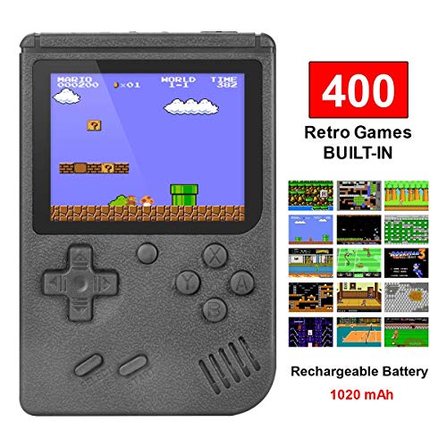 Product Cover TAPDRA Handheld Game Machine, Retro Game with 400 Classic Games 3.0 inch Screen Portable Game Controller, Good Gifts for Kids