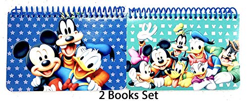 Product Cover Eemrald Disney Mickey Mouse Spiral Autograph Books - 2 Books Set (MickeyMinnie&Friends)