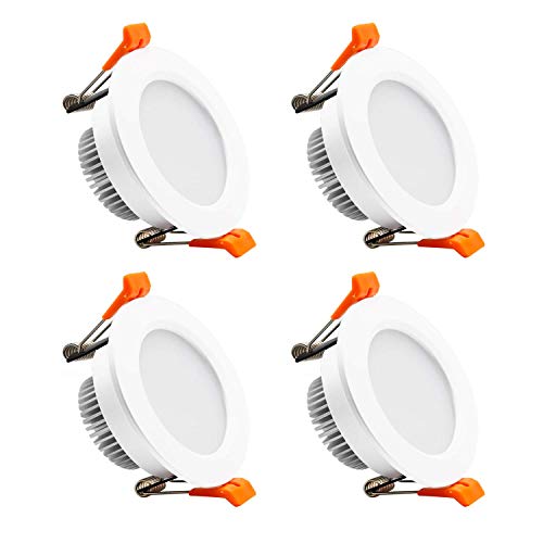 Product Cover YGS-Tech 2 Inch LED Recessed Lighting Dimmable Downlight, 3W(35W Halogen Equivalent), 3000K Warm White, CRI80, LED Ceiling Light with LED Driver (4 Pack)