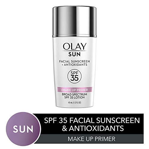 Product Cover Olay Sunscreen with SPF 35 Face Lotion and Makeup Primer (1.3 Fl Oz)