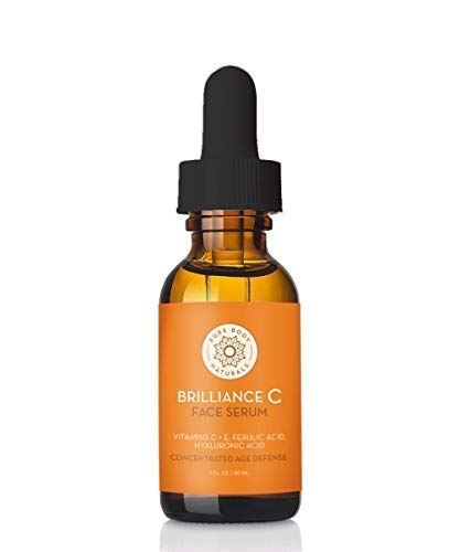 Product Cover Vitamin C Serum Dark Spot Corrector for Face, with Hyaluronic Acid and Vitamin E - Brightening Dark Spot Corrector Serum by Pure Body Naturals