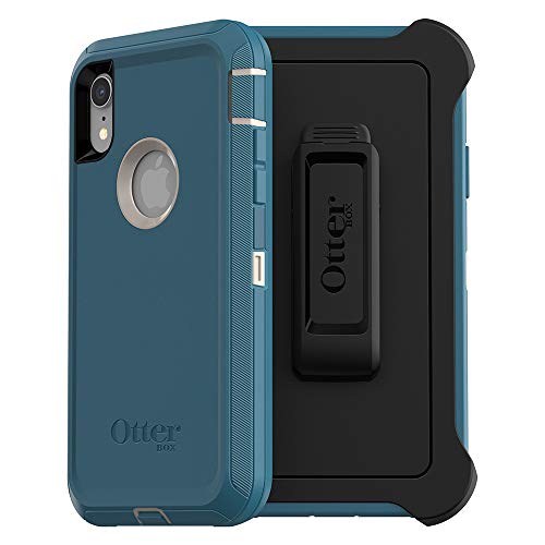 Product Cover OtterBox DEFENDER SERIES SCREENLESS EDITION Case for iPhone Xr - Retail Packaging - BIG SUR (PALE BEIGE/CORSAIR)