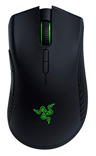 Product Cover Razer Mamba Wireless Gaming Mouse: 16,000 DPI Optical Sensor - Chroma RGB Lighting - 7 Programmable Buttons - Mechanical Switches - Up to 50 Hr Battery Life
