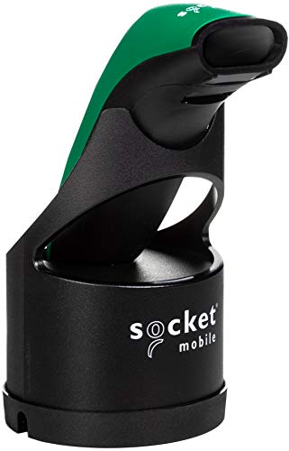 Product Cover SocketScan S740, Universal Barcode Scanner, Green & Black Dock