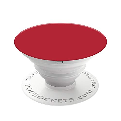 Product Cover PopSockets: Collapsible Grip & Stand for Phones and Tablets - Red
