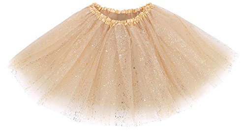Product Cover D Diana Dickson Women's Costume Sparkly Glitter Tulle Tutu Ballet Skirt