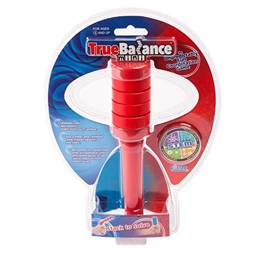 Product Cover TrueBalance Coordination Game Balance Toy for Adults and Kids | Improves Fine Motor Skills (Mini Red)