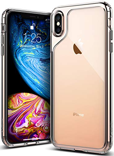Product Cover Caseology Waterfall for Apple iPhone Xs Max Case (2018) - Minimal & Transparent - Clear