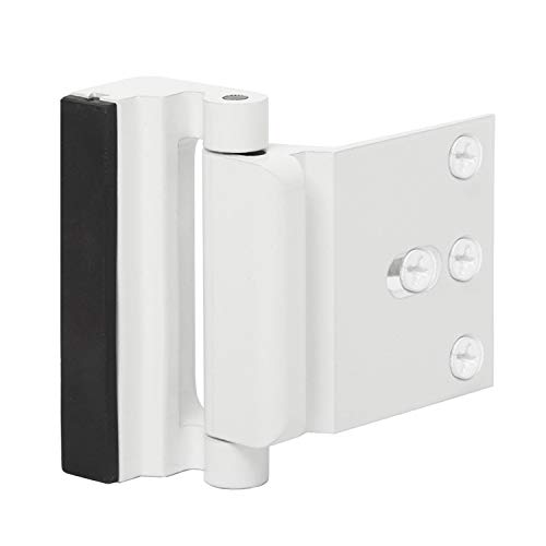 Product Cover Door Reinforcement Lock Child Safety Door Security Lock with 4 Screws for Inward Swinging Door-Add Extra,High Security to Your Home|Prevent Unauthorized Entry-3
