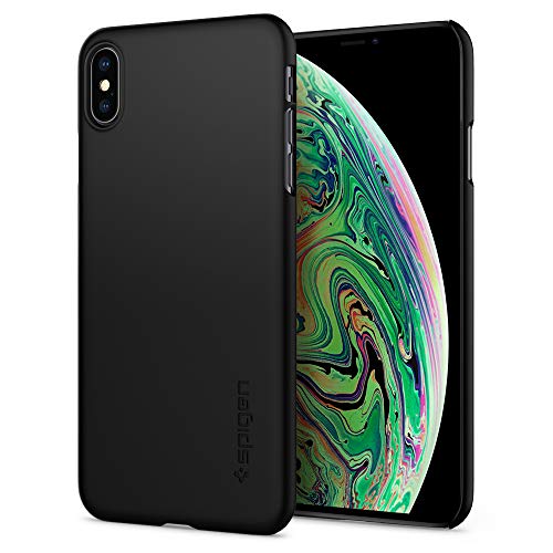 Product Cover Spigen Thin Fit Designed for iPhone Xs Max Case (2018) - Black