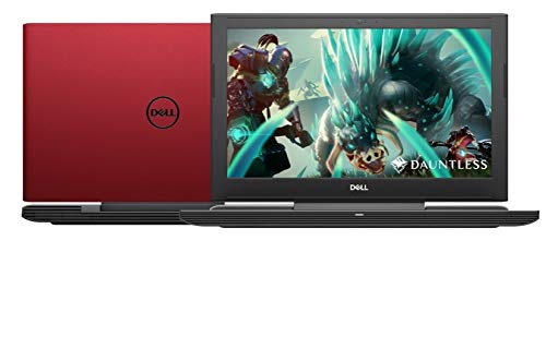Product Cover Dell G5 Gaming Notebook Computer 15.6″, Intel Core i7-8750H, Nvidia Geforce GTX 1050Ti 4GB, 8GB RAM, 1TB + 128GB SSD Storage, G5587-7037RED-PUS