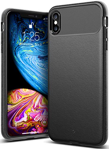Product Cover Caseology Vault for iPhone Xs Max Case (2018) - Rugged Matte Finish - Black
