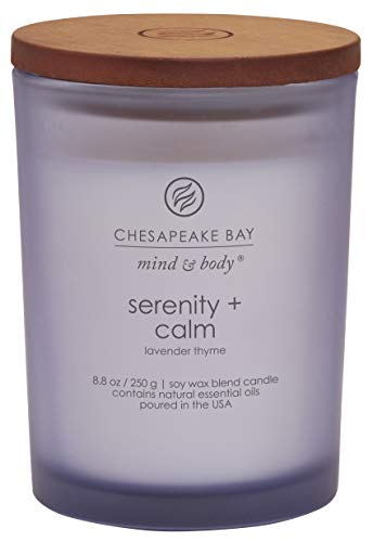Product Cover Chesapeake Bay Candle Scented Candle, Serenity + Calm (Lavender Thyme), Medium