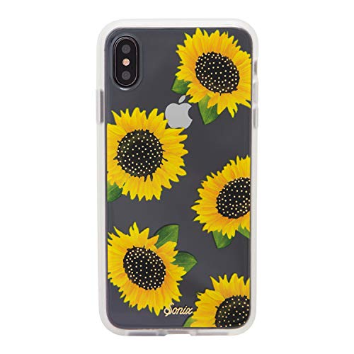 Product Cover Sonix Sunflower Case for iPhone Xs Max [Military Drop Test Certified] Women's Protective Yellow Flower Clear Case for Apple iPhone Xs Max