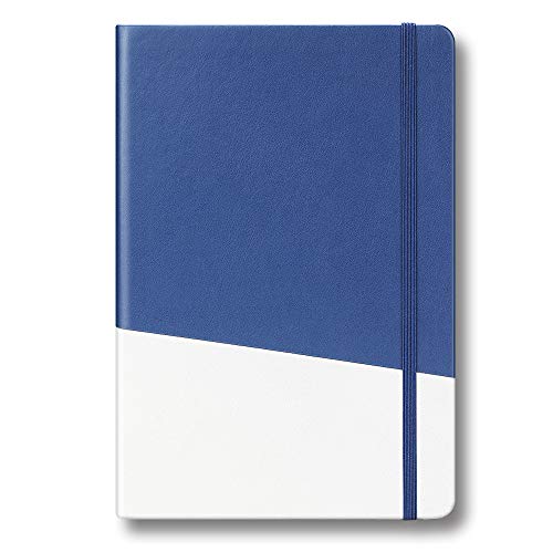 Product Cover JARBO Premium Dotted Journal in A Gift Box, Fine Hardcover Ultra Smooth Dot Grid Thick Paper, Fountain Pens Friendly No Bleeding, 120GSM 192 Numbered Pages, with Inner Pocket, 5.9