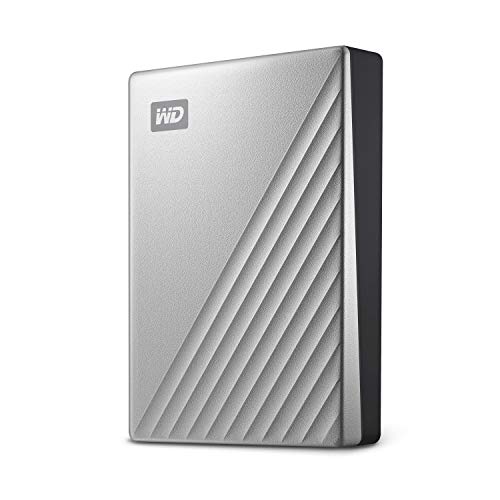 Product Cover WD 4TB My Passport Ultra Silver Portable External Hard Drive, USB-C - WDBFTM0040BSL-WESN
