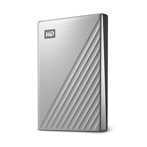 Product Cover WD 1TB My Passport Ultra Silver Portable External Hard Drive, USB-C - WDBC3C0010BSL-WESN