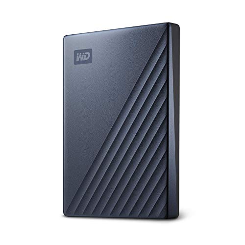 Product Cover WD 2TB My Passport Ultra Blue Portable External Hard Drive, USB-C - WDBC3C0020BBL-WESN