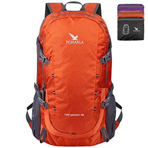 Product Cover POKARLA Hiking Backpack Lightweight Packable Water Resistant Travel Daypack