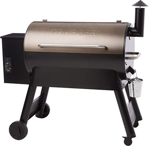 Product Cover Traeger Grills TFB88PZBO Pro Series 34 Pellet Grill and Smoker, 884 Sq. In. Cooking Capacity, Bronze