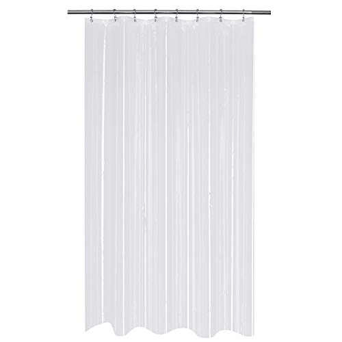 Product Cover Mrs Awesome Stall Shower Curtain or Liner 48 x 72 inch, Clear PEVA 8G, Water Proof, Non-Toxic and Odorless