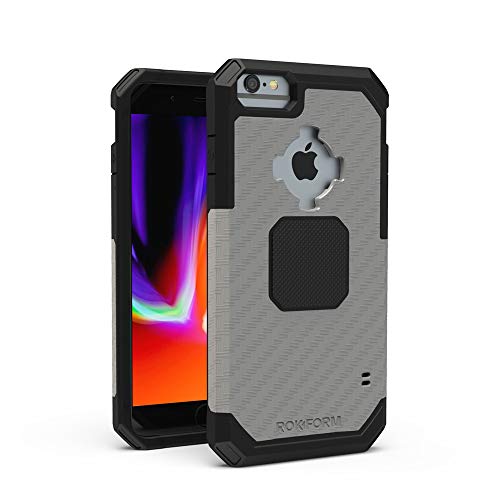 Product Cover Rokform Rugged [iPhone 8/7/6/6s PLUS] Military Grade Magnetic Protective Case with Twist Lock - Gun Metal