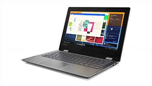 Product Cover Lenovo Flex 11 2-in-1 Convertible Laptop, 11.6 Inch HD (1366 x 768) Touchscreen Display, Intel Pentium Silver N5000 Processor, 4GB DDR4, 64 GB eMMC, Windows 10 in S Mode, 81A70006US, Mineral Gray