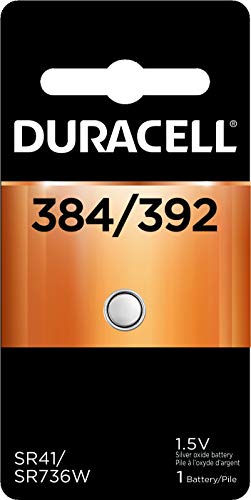 Product Cover Duracell - 384/392 1.5V Silver Oxide Button Battery - long-lasting battery - 1 count