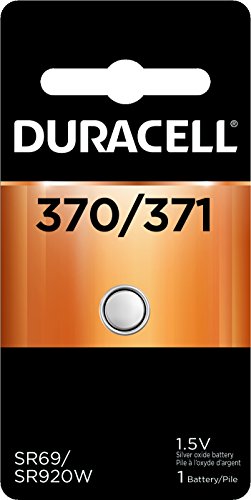 Product Cover Duracell - 370/371 1.5V Silver Oxide Button Battery - long-lasting battery - 1 count