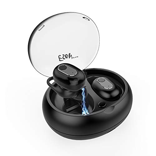 Product Cover Esonstyle S991 TWS Earbuds, True Wireless Bluetooth Earbuds, Mini Wireless Earbuds 15-Hrs Playtime Charging Case, Stereo Bluetooth 5.0 Headphones, TWS Bluetooth Headset Microphone Cell Phone (Black)