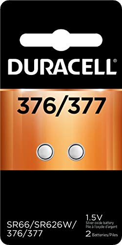 Product Cover Duracell - 376/377 1.5V Silver Oxide Button Battery - long-lasting battery - 2 count