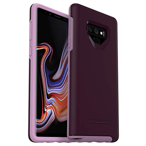 Product Cover OtterBox Symmetry Series Case for Samsung Galaxy Note9 - Retail Packaging - Tonic Violet (Winter Bloom/Lavender Mist)