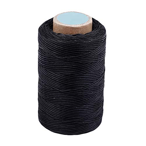 Product Cover MIUSIE Colorful 284Yards Leather Sewing Waxed Thread-Practical Long Stitching Thread for Leather Craft DIY/Bookbinding/ Shoe Repairing/Leather Projects