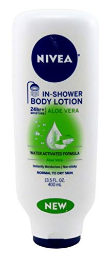 Product Cover Nivea Lotion In-Shower Aloe Vera Water Activated 13.5 Ounce (400ml)