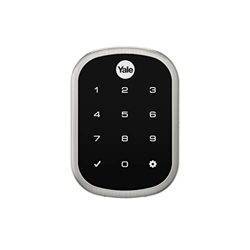 Product Cover Yale Security YRD256-CBA-619 Assure SL Connected by August Touchscreen Smart Lock, Satin Nickel