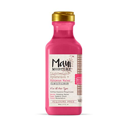 Product Cover Maui Moisture Lightweight Hydration + Hibiscus Water Conditioner for Daily Moisture, No Sulfates, 13 oz