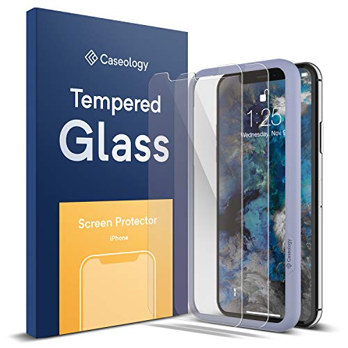 Product Cover Caseology Screen Protector for iPhone Xs Tempered Glass (2018) - 2 Pack