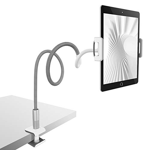 Product Cover Gooseneck Tablet Holder, Lamicall Tablet Stand: Flexible Arm Clip Tablet Mount Compatible with iPad Mini Pro Air, Nintendo Switch, Samsung Galaxy Tabs, More 4.7-10.5
