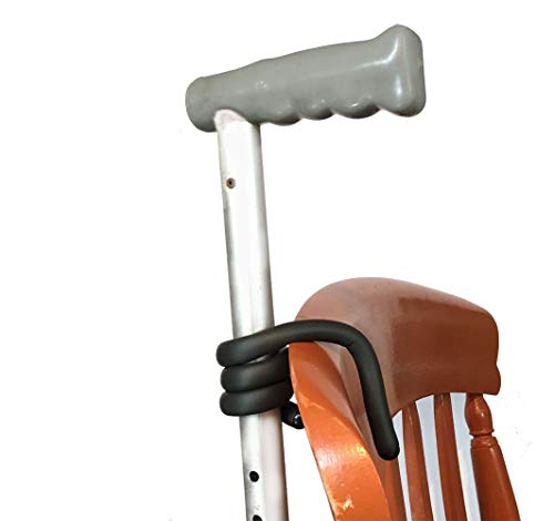 Product Cover Walking Stick Holder, pack of 2 ties for easy safe walking stick storage. Stick Safe - Stop your walking stick from falling to the ground from your chair, mobility scooter or anywhere you need it.