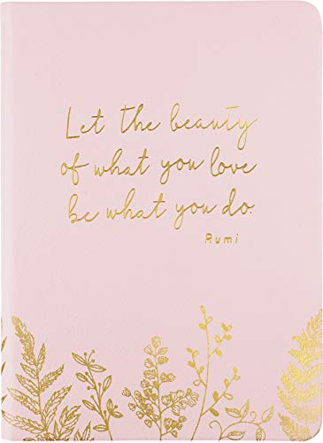 Product Cover Eccolo Rumi Writing Journal, 256 Lined Page Notebook, Hardcover Faux Leather Hardcover