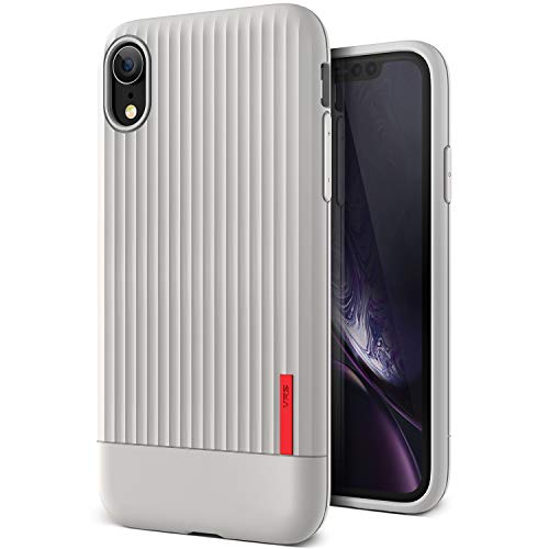 Product Cover iPhone XR Case, VRS Design [Gray] Slim Full Body Protective [Single fit] Ultra Thin Compatible with Apple iPhone XR 6.1 inch (2018)