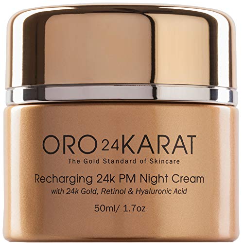 Product Cover ORO24KARAT Retinol Night Cream with 24k Gold, Anti-Aging Formula with Hyaluronic Acid