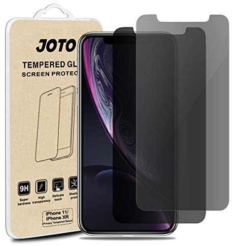 Product Cover JOTO Privacy Screen Protector for iPhone 11 / iPhone XR, Anti-Spy Tempered Glass Film Screen Guard for 6.1