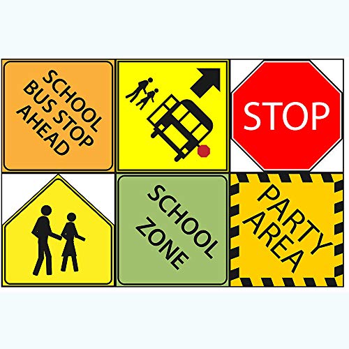 Product Cover School Bus Party Sign 6