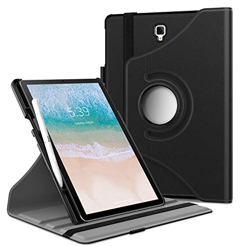 Product Cover Infiland Tab S4 10.5 Case with S Pen Holder, 360 Degree Rotating Case Support Auto Sleep/Wake Compatible with Samsung Galaxy Tab S4 10.5-inch 2018 Release Tablet Model SM-T830/T835, Black