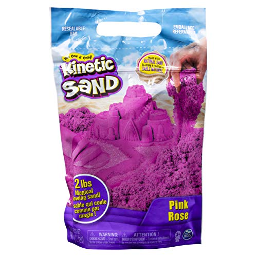Product Cover Kinetic Sand The Original Moldable Sensory Play Sand, Pink, 2 Lb