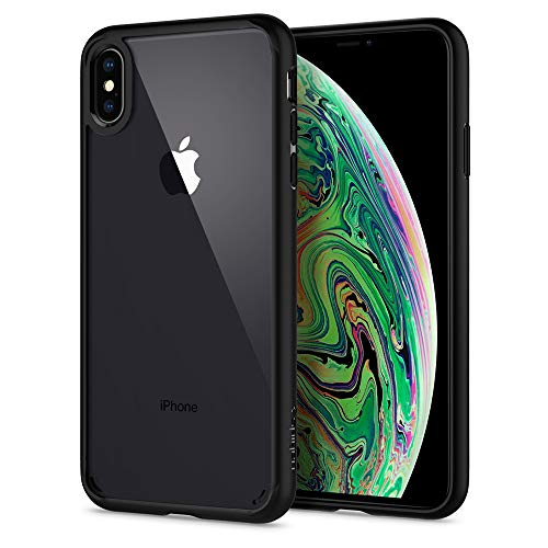 Product Cover Spigen Ultra Hybrid Designed for Apple iPhone Xs MAX Case (2018) - Matte Black