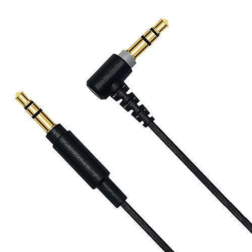 Product Cover Aquelo Replacement Audio Cable Cord Compatible SONY MDR-10R MDR-100ABN MDR-1A MDR-1000X MDR-1ADAC Wireless Headphones