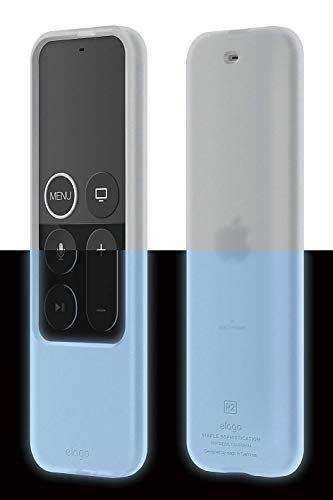 Product Cover elago R2 Slim Case Compatible with Apple TV Siri Remote 4K / 4th Generation (Nightglow Blue) - Anti-Slip, Slim Fit, Durable Material, Scratch-Free Silicone, Shock Absorption